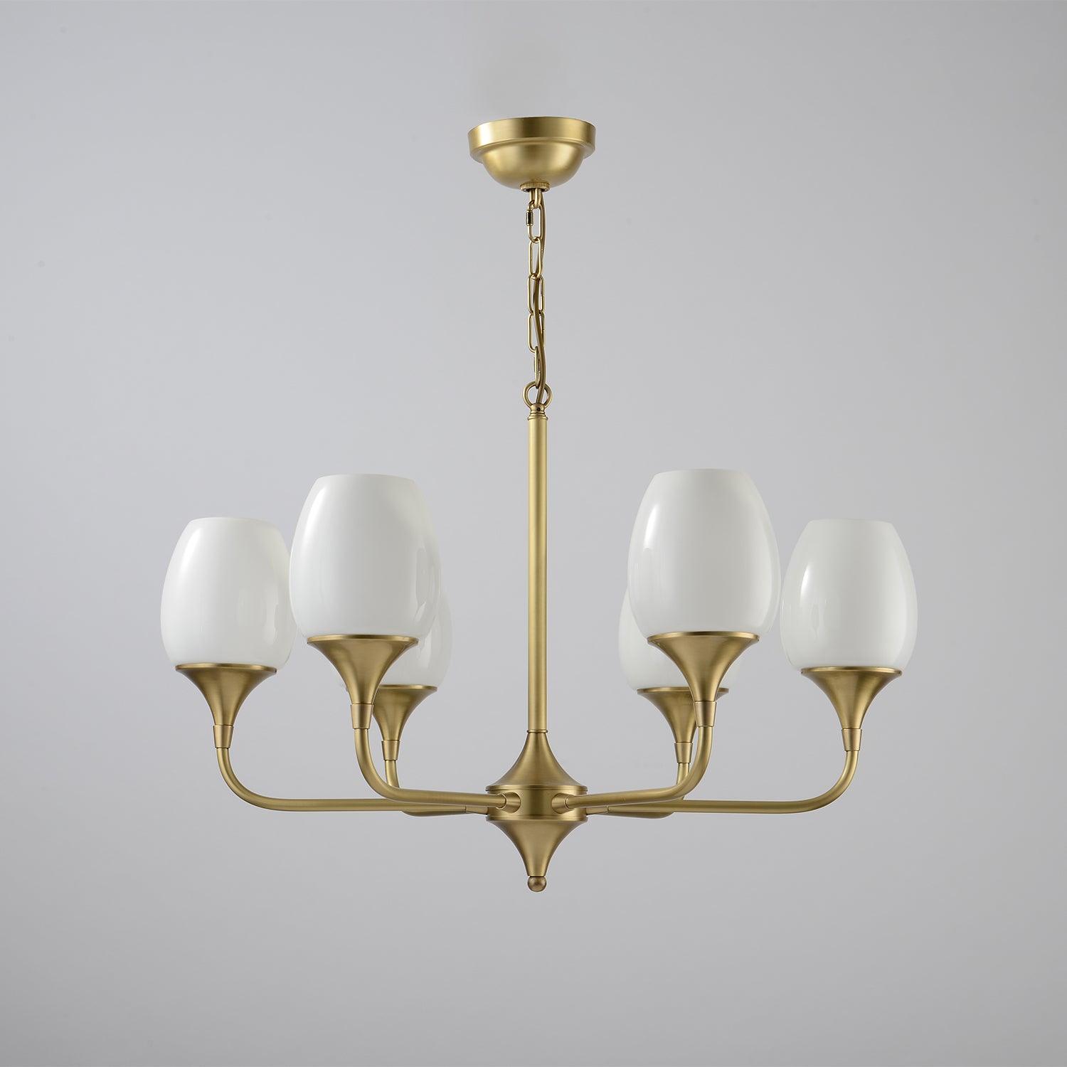 Gleam Lustre Élégant en Laiton - Neutralighting