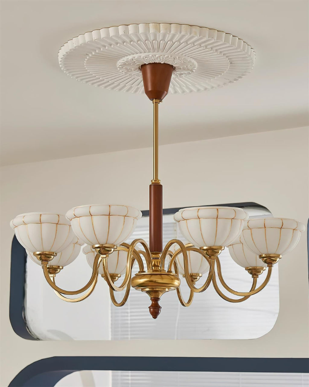 Charlie Lustre Fleur en Verre Courbée - Neutralighting
