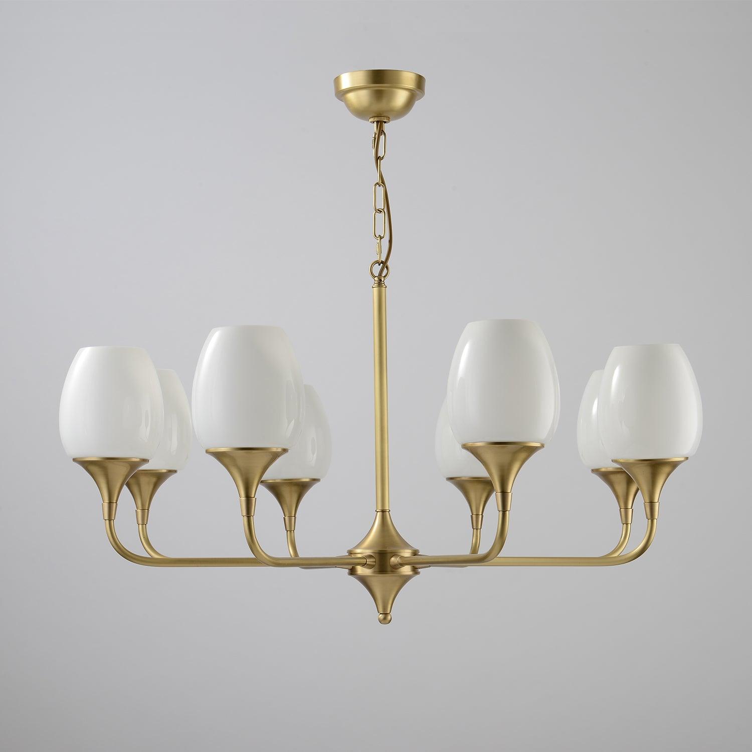 Gleam Lustre Élégant en Laiton - Neutralighting