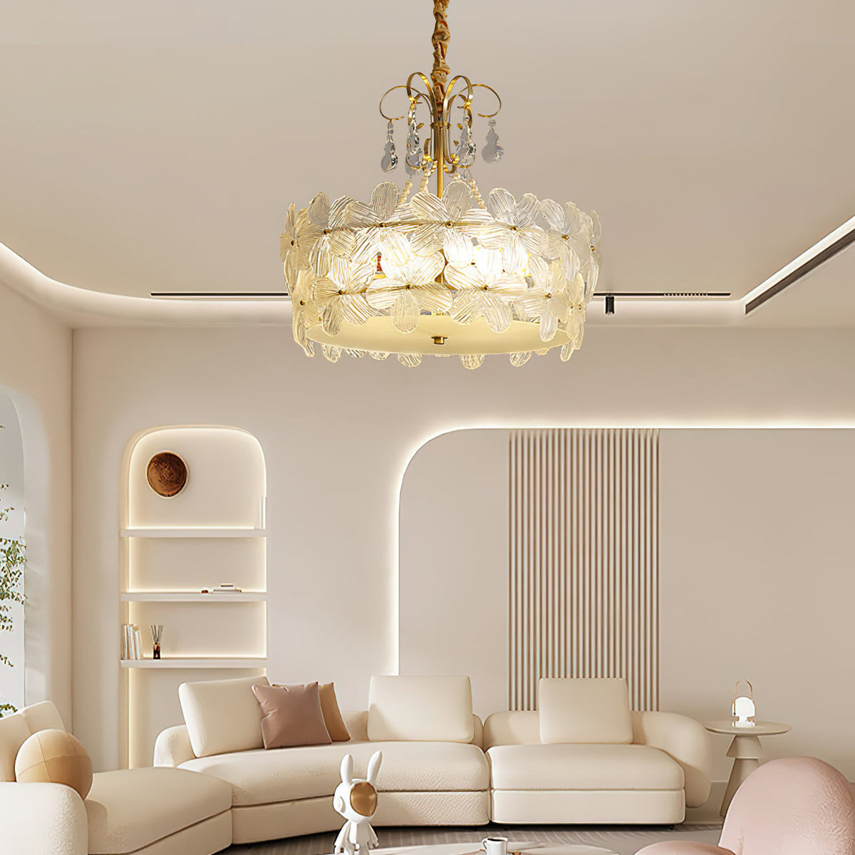 Kite Chandelier en Métal Verre Postmoderne Luxueux d'Art Unique - Neutralighting