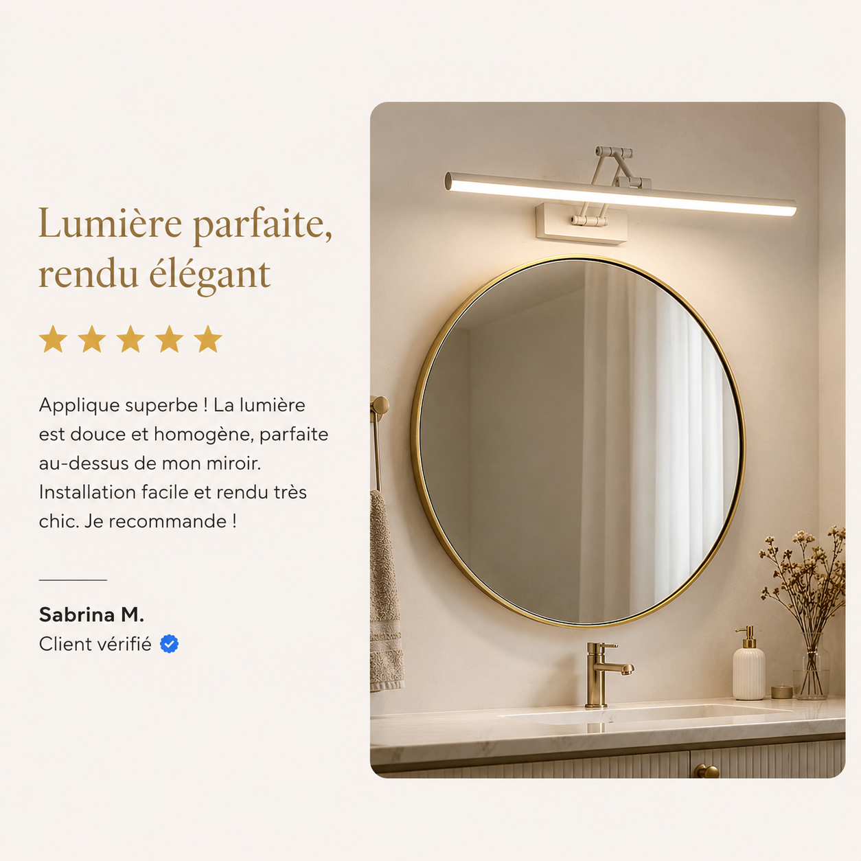 Volo Applique Murale Linéaire Réglable Simple Chambre