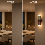 Kira Applique Murale Cylindre Scandinave Métal Coloré Salon