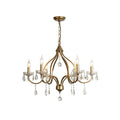 Chandelier en Laiton Métal Cristal Vintage Alliant Luxe et Élégance - Neutralighting