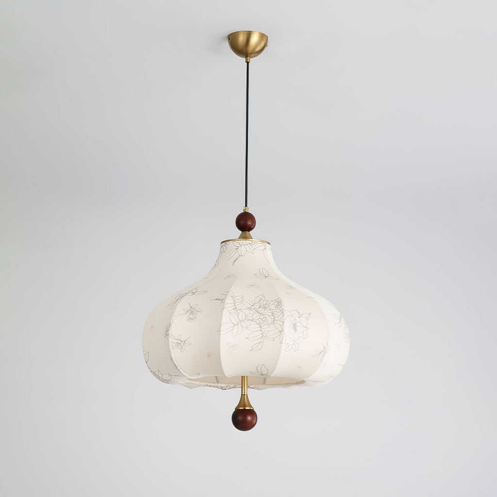 Petal Suspension Vintage en Bois - Neutralighting