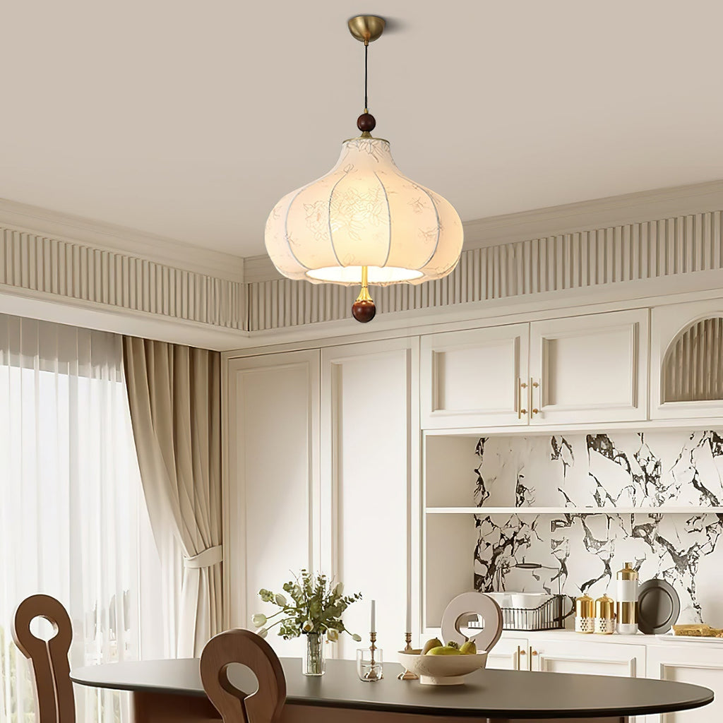 Petal Suspension Vintage en Bois - Neutralighting