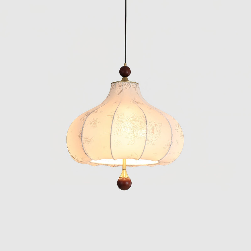 Petal Suspension Vintage en Bois - Neutralighting