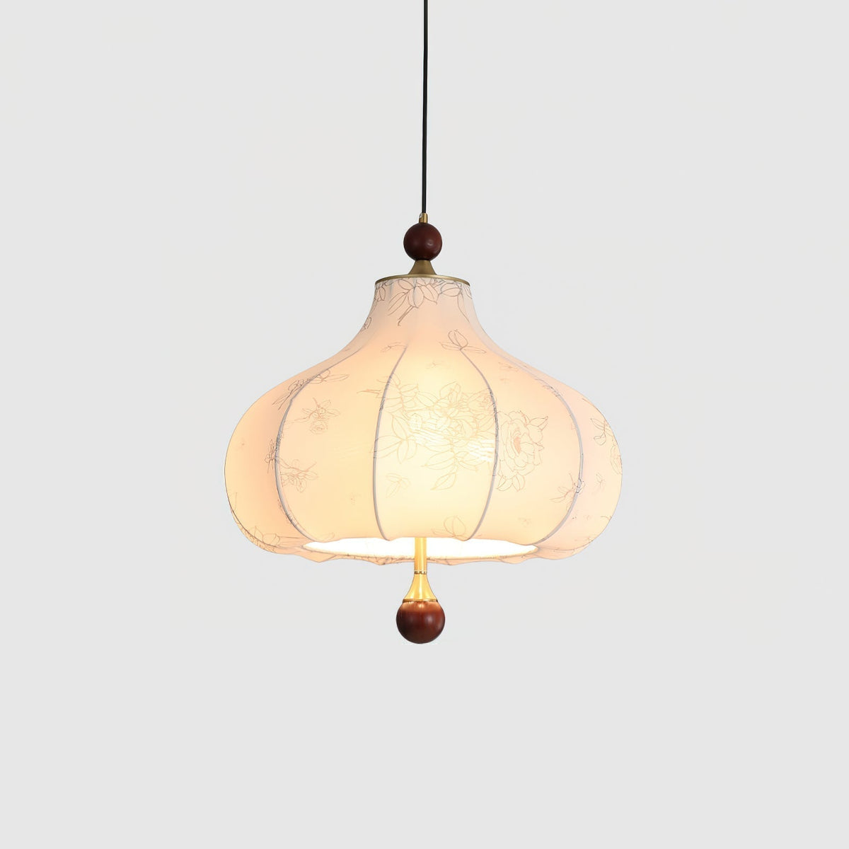 Petal Suspension Vintage en Bois - Neutralighting