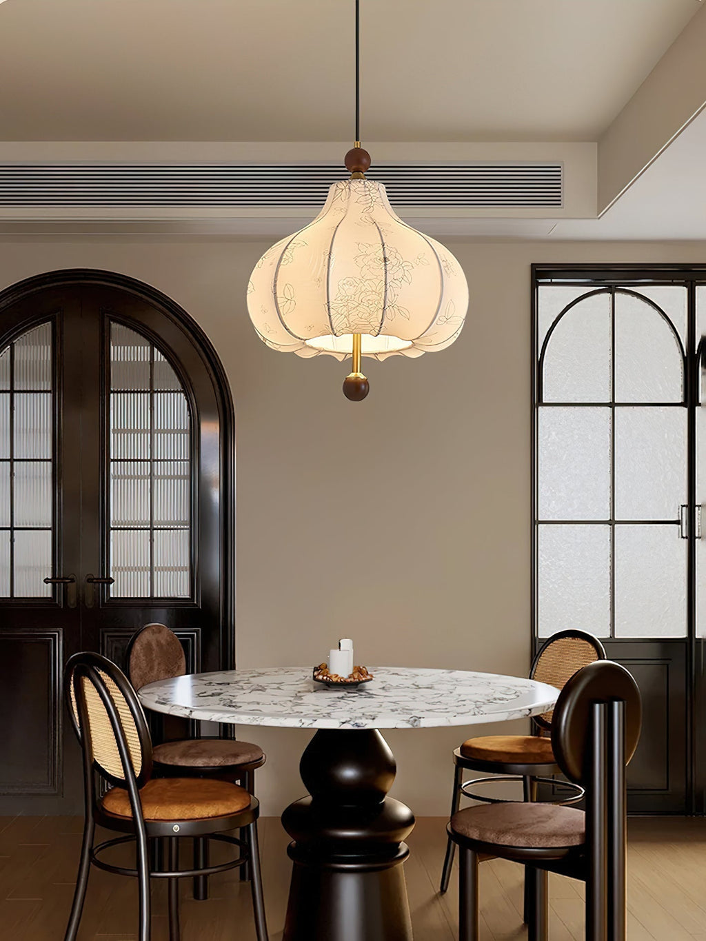 Petal Suspension Vintage en Bois - Neutralighting