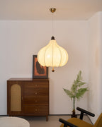 Orbitio Suspension Tissu Bois - Neutralighting