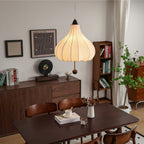 Orbitio Suspension Tissu Bois - Neutralighting