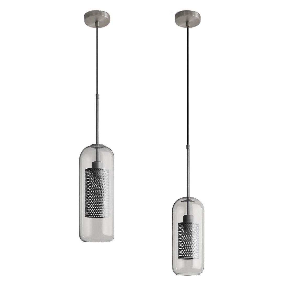 Lustra Suspension en Verre Chiswick pour Salon - Neutralighting