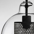 Lustra Suspension en Verre Chiswick pour Salon - Neutralighting