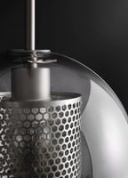Lustra Suspension en Verre Chiswick pour Salon - Neutralighting
