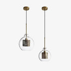 Lustra Suspension en Verre Chiswick pour Salon - Neutralighting