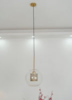 Lustra Suspension en Verre Chiswick pour Salon - Neutralighting