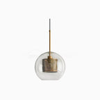 Lustra Suspension en Verre Chiswick pour Salon - Neutralighting