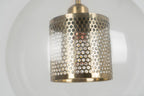Lustra Suspension en Verre Chiswick pour Salon - Neutralighting