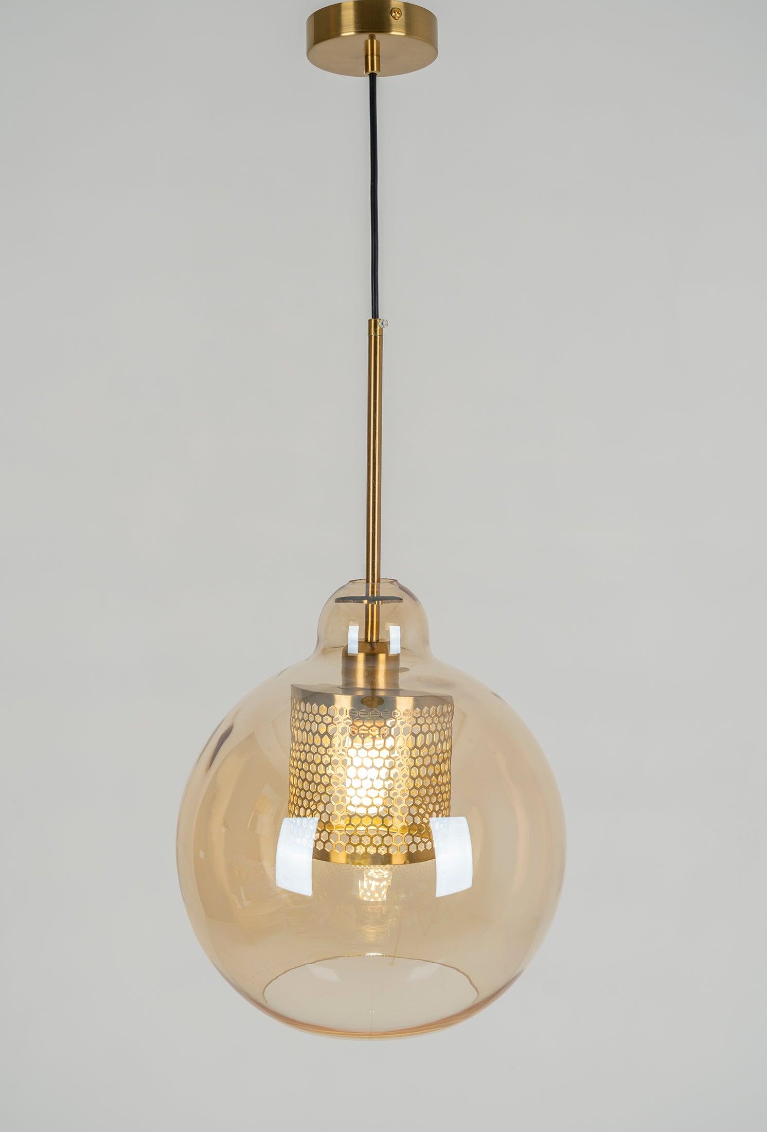 Lustra Suspension en Verre Chiswick pour Salon - Neutralighting