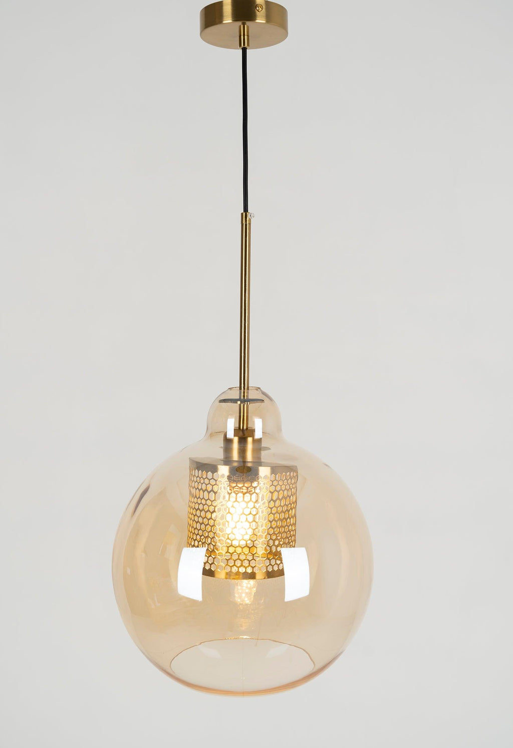 Lustra Suspension en Verre Chiswick pour Salon - Neutralighting