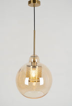 Lustra Suspension en Verre Chiswick pour Salon - Neutralighting