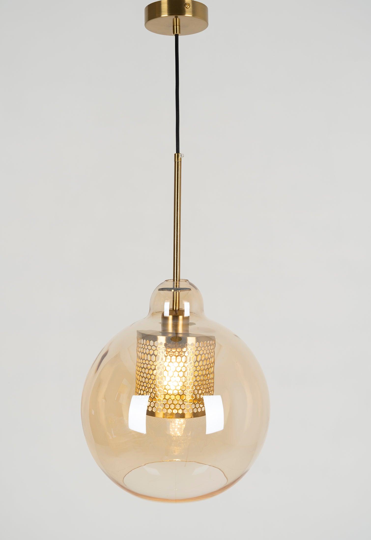 Lustra Suspension en Verre Chiswick pour Salon - Neutralighting