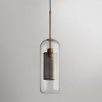 Lustra Suspension en Verre Chiswick pour Salon - Neutralighting
