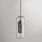 Lustra Suspension en Verre Chiswick pour Salon - Neutralighting