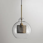 Lustra Suspension en Verre Chiswick pour Salon - Neutralighting