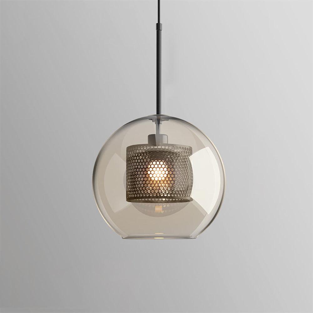 Lustra Suspension en Verre Chiswick pour Salon - Neutralighting
