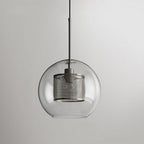 Lustra Suspension en Verre Chiswick pour Salon - Neutralighting