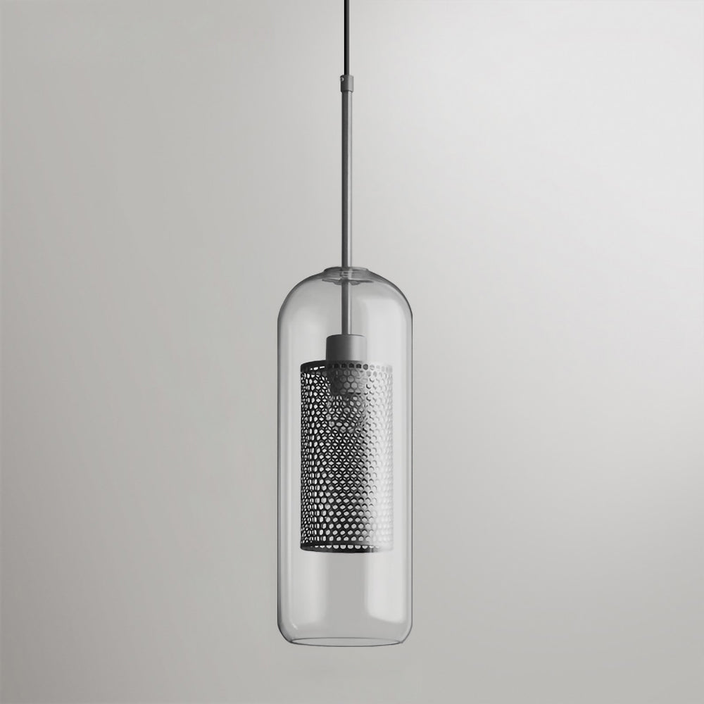 Lustra Suspension en Verre Chiswick pour Salon - Neutralighting