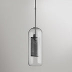 Lustra Suspension en Verre Chiswick pour Salon - Neutralighting