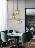 Lustra Suspension en Verre Chiswick pour Salon - Neutralighting