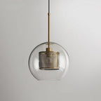 Lustra Suspension en Verre Chiswick pour Salon - Neutralighting
