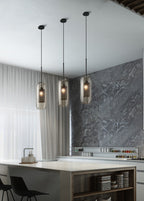 Lustra Suspension en Verre Chiswick pour Salon - Neutralighting