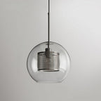 Lustra Suspension en Verre Chiswick pour Salon - Neutralighting