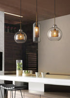 Lustra Suspension en Verre Chiswick pour Salon - Neutralighting