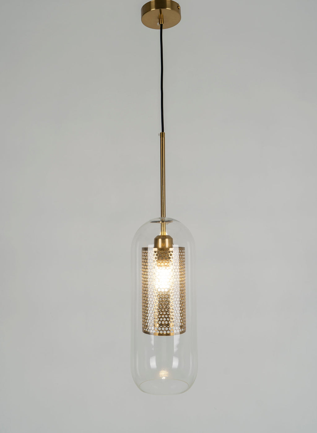 Lustra Suspension en Verre Chiswick pour Salon - Neutralighting