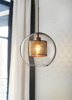 Lustra Suspension en Verre Chiswick pour Salon - Neutralighting