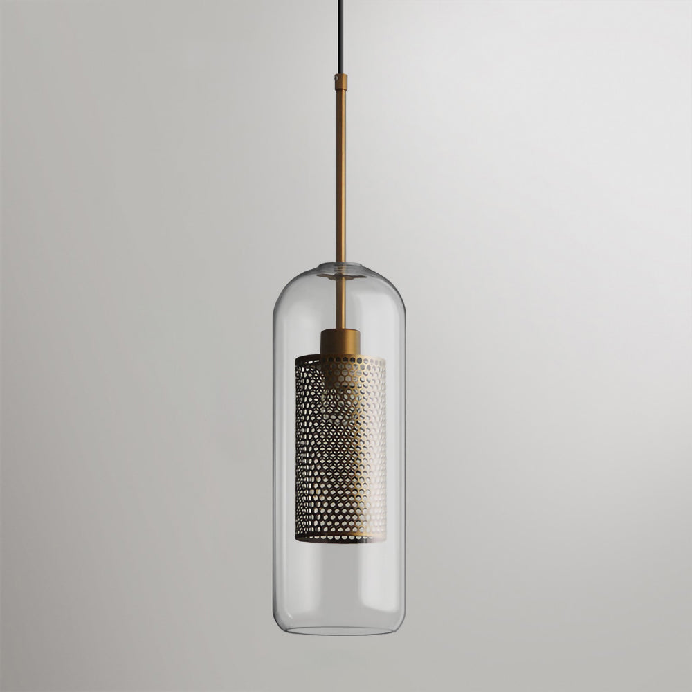 Lustra Suspension en Verre Chiswick pour Salon - Neutralighting