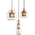 Lustra Suspension en Verre Chiswick pour Salon - Neutralighting
