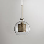 Lustra Suspension en Verre Chiswick pour Salon - Neutralighting