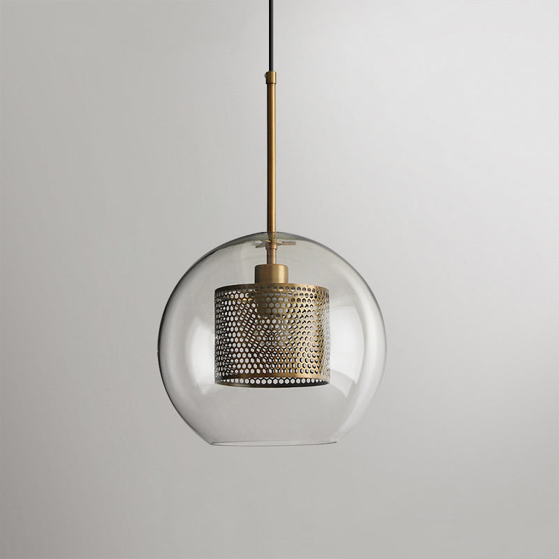 Lustra Suspension en Verre Chiswick pour Salon - Neutralighting