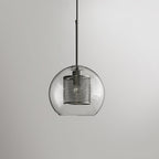 Lustra Suspension en Verre Chiswick pour Salon - Neutralighting