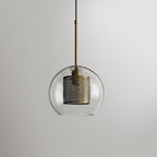 Lustra Suspension en Verre Chiswick pour Salon - Neutralighting