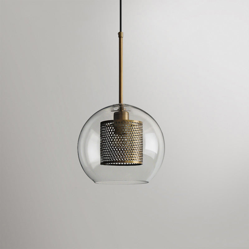 Lustra Suspension en Verre Chiswick pour Salon - Neutralighting