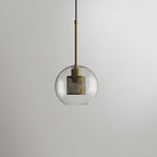 Lustra Suspension en Verre Chiswick pour Salon - Neutralighting