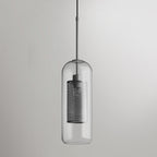 Lustra Suspension en Verre Chiswick pour Salon - Neutralighting