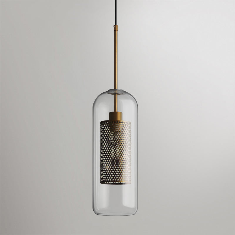Lustra Suspension en Verre Chiswick pour Salon - Neutralighting