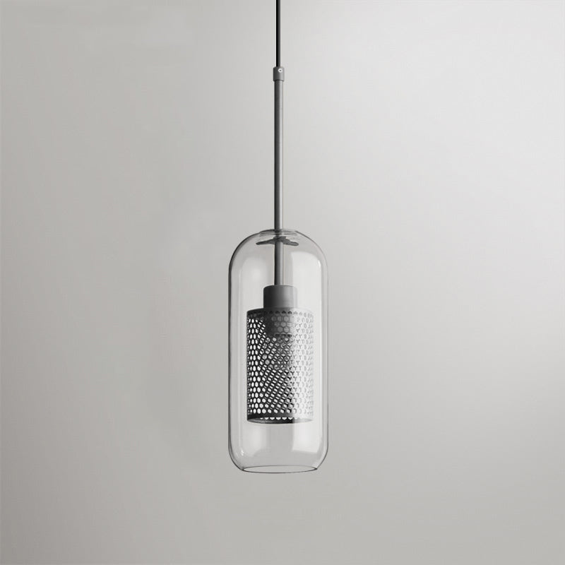 Lustra Suspension en Verre Chiswick pour Salon - Neutralighting